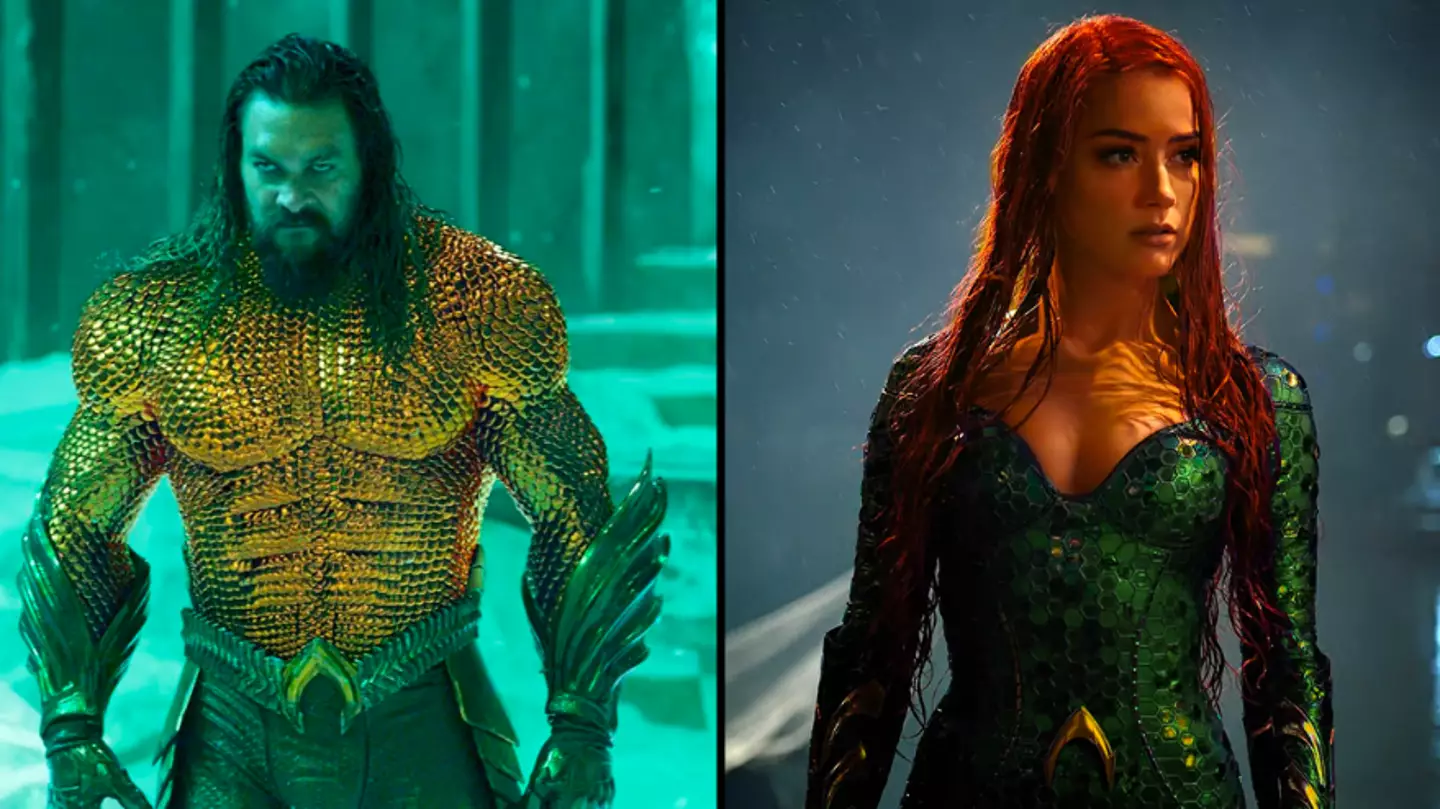Pessoas estão se recusarando a assistir Aquaman 2 após descobrirem quantas falas Amber Heard tem